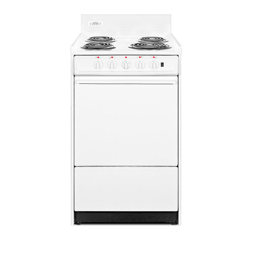 Summit 20" Wide Electric Coil Top Range (WEM1171Q)