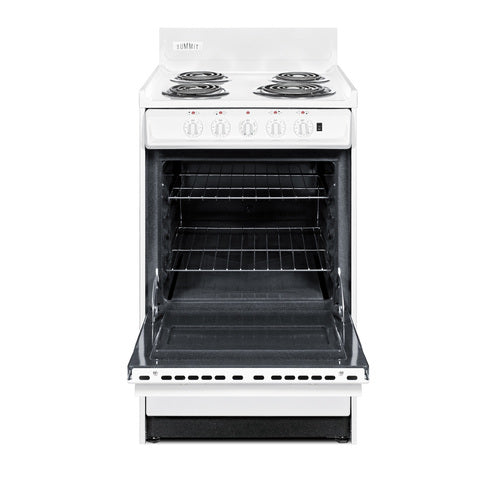 Summit 20" Wide Electric Coil Top Range (WEM1171Q) view 2