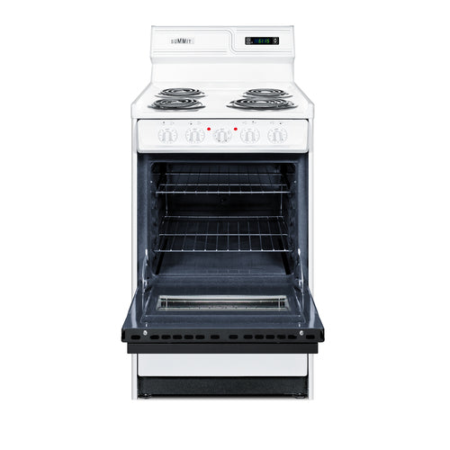 Summit 20" Wide Electric Coil Top Range (WEM130DK) view 2