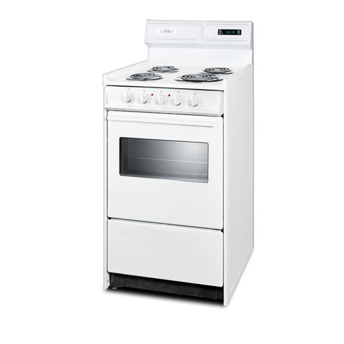 Summit 20" Wide Electric Coil Top Range (WEM130KW) view 2