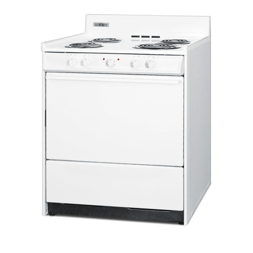 Summit 30" Wide Electric Coil Top Range (WEM210) view 3