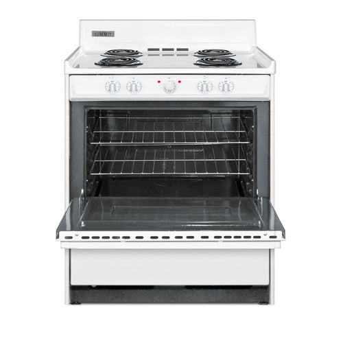 Summit 30" Wide Electric Coil Top Range (WEM210) view 2