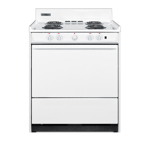 Summit 30" Wide Electric Coil Top Range (WEM2171Q) view 5