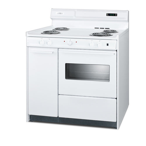 Summit 36" Wide Electric Coil Top Range (WEM430KW) view 5