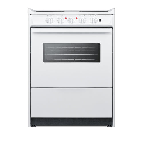 Summit 24" Wide Electric Coil Top Range (WEM610RW) view 2