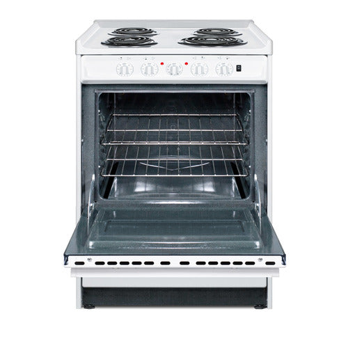 Summit 24" Wide Electric Coil Top Range (WEM610R) view 4