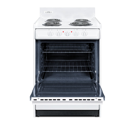Summit 24" Wide Electric Coil Top Range (WEM610) view 3