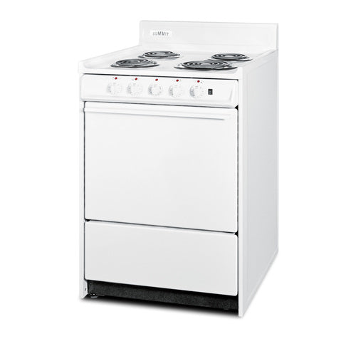 Summit 24" Wide Electric Coil Top Range (WEM6171Q) view 2