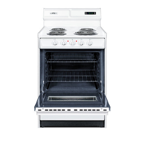 Summit 24" Wide Electric Coil Top Range (WEM630KW) view 3