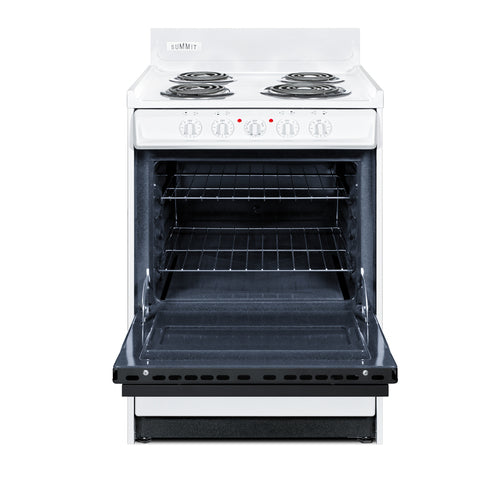 Summit 24" Wide Electric Coil Top Range (WEM630DK) view 3