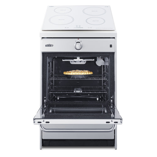 Summit 24" Wide Induction Range (WEM665W) view 3