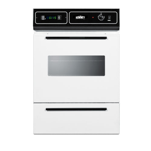 Summit 24" Wide Electric Wall Oven, 115V (WEM715KW)