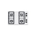 Summit 30" Wide 4-Burner Gas Cooktop, Battery Start Ignition (WNL05IP)