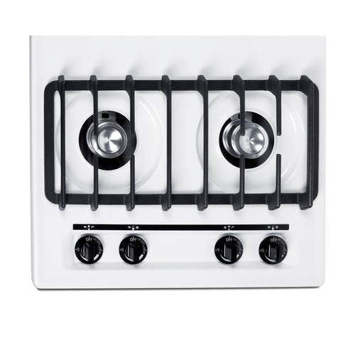 Summit 30" Wide 4-Burner Gas Cooktop (WNL053I) view 2