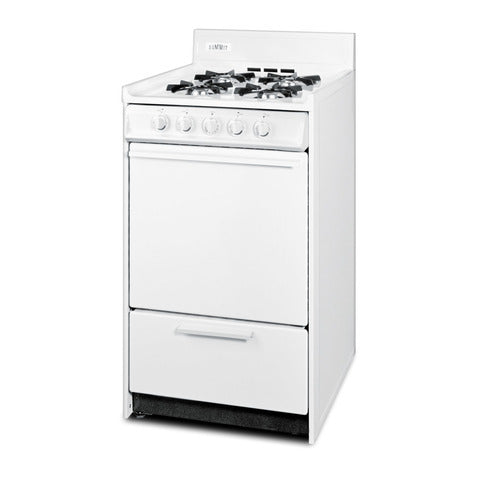 Summit 20" Wide Gas Range (WNM1107) view 2