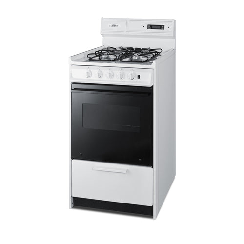 Summit 20" Wide Gas Range (WNM1307DK) view 2