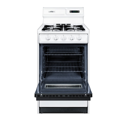 Summit 20" Wide Gas Range (WNM1307DK) view 3
