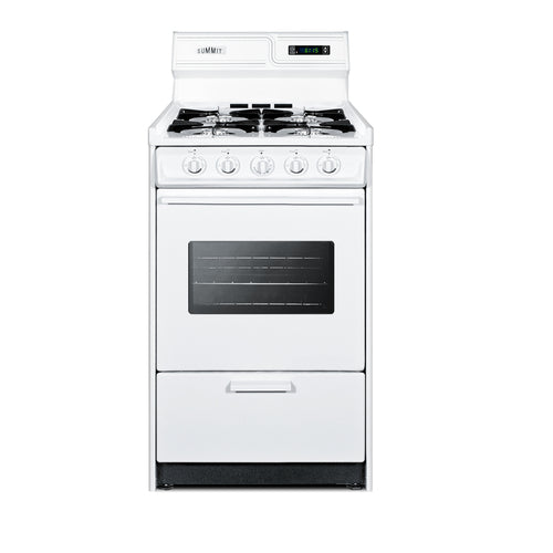 Summit 20" Wide Gas Range (WNM1307KW)