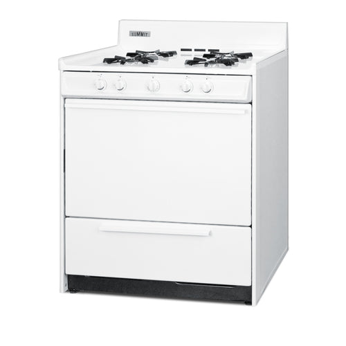 Summit 30" Wide Gas Range (WNM2107) view 4
