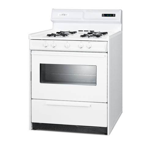 Summit 30" Wide Gas Range (WNM2307KW) view 3