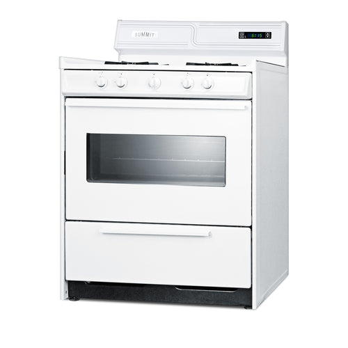 Summit 30" Wide Gas Range (WNM2307KW) view 5