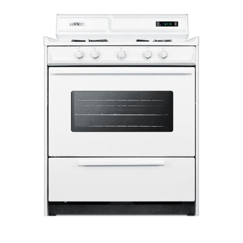 Summit 30" Wide Gas Range (WNM2307KW)