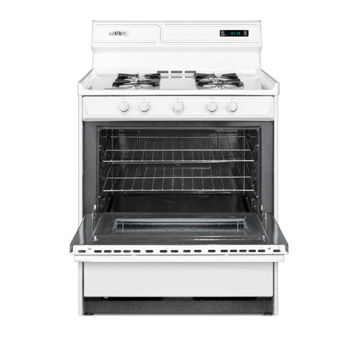 Summit 30" Wide Gas Range (WNM2307KW) view 4