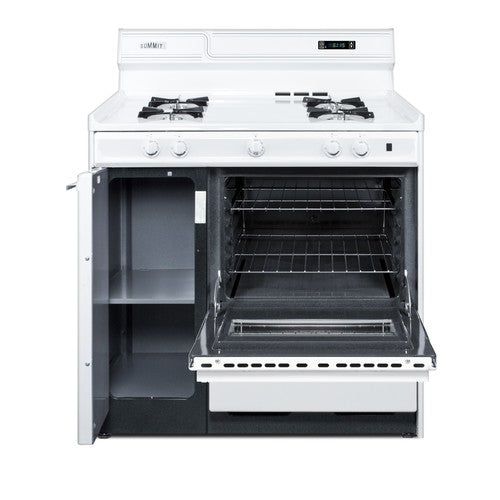 Summit 36" Wide Gas Range (WNM4307KW) view 4