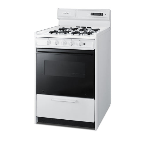 Summit 24" Wide Gas Range (WNM6307DK) view 2