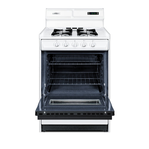 Summit 24" Wide Gas Range (WNM6307DK) view 3