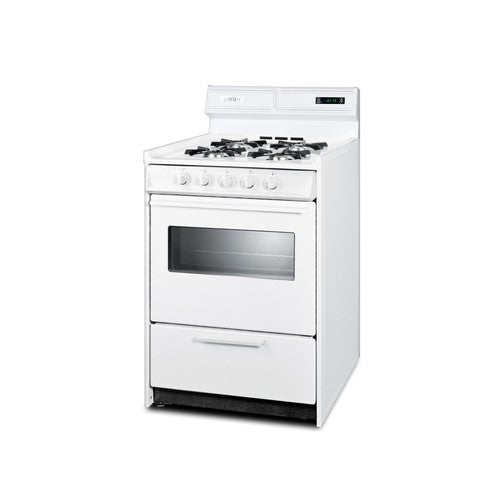Summit 24" Wide Gas Range (WNM6307KW) view 2
