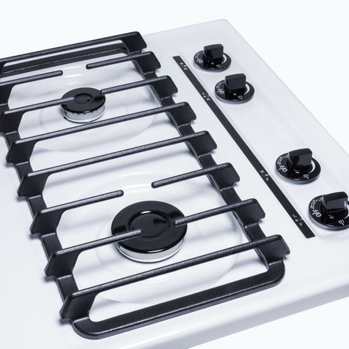 Summit 24" Wide 4-Burner Gas Cooktop (WTL033S) view 3