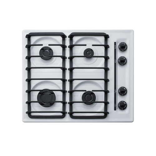 Summit 24" Wide 4-Burner Gas Cooktop (WTL033S)