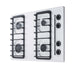 Summit 30" Wide 4-Burner Gas Cooktop (WTL053S) view 2