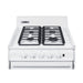 Summit 24" Wide Gas Range, Sealed Burners (WTM6107ISW) view 4
