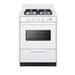 Summit 24" Wide Gas Range, Sealed Burners (WTM6107ISW)