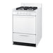 Summit 24" Wide Gas Range, Sealed Burners (WTM6107IS) view 2