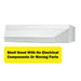 Summit 24" Shell Hood (HSHELL24WH) view 2