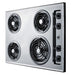 Summit 30" Wide 230V 4-Burner Coil Cooktop (ZEL05) view 4