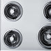 Summit 30" Wide 230V 4-Burner Coil Cooktop (ZEL05) view 3