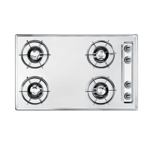 Summit 30" Wide 4-Burner Gas Cooktop (ZNL05P)
