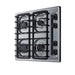 Summit 24" Wide 4-Burner Gas Cooktop (ZTL033S) view 2
