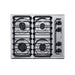 Summit 24" Wide 4-Burner Gas Cooktop (ZTL033S)