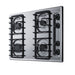 Summit 30" Wide 4-Burner Gas Cooktop (ZTL053S) view 2