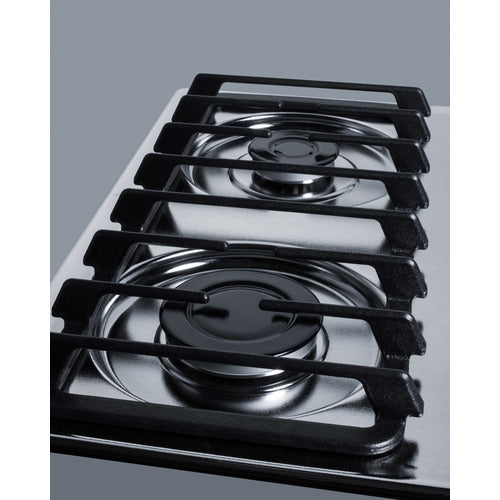 Summit 30" Wide 4-Burner Gas Cooktop (ZTL053S) view 3