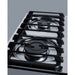 Summit 30" Wide 4-Burner Gas Cooktop (ZTL053S) view 3