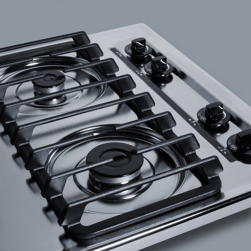 Summit 30" Wide 4-Burner Gas Cooktop (ZTL053S) view 4