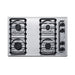 Summit 30" Wide 4-Burner Gas Cooktop (ZTL053S)