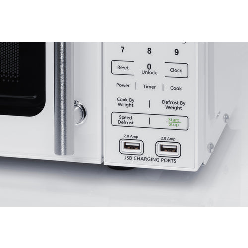 Summit Microwave/Refrigerator-Freezer Combination with Allocator (MRF1088WALHD) view 4