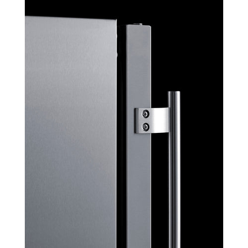 Summit 24" Wide Built-In All-Refrigerator, ADA Compliant — Left Hand Door hinge (ASDS2413CSSLHD) view 6